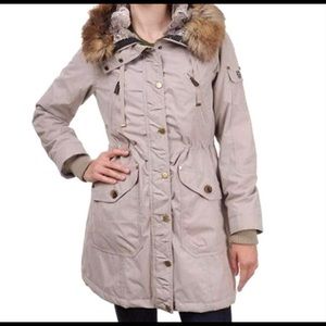 1 Madison tan Expedition coat XL